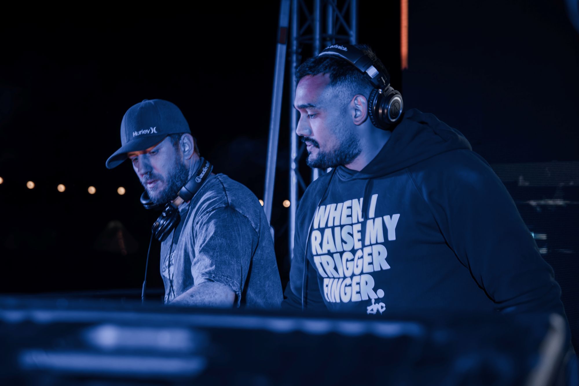 FlowState on stage at Rain Dance Festival 2024